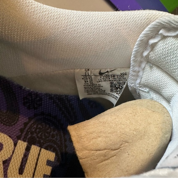 Nike Air Force 1 Low Be True in White/Multi-Color - Picture 5 of 14